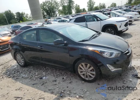 2016 Hyundai Elantra Se z USA, uszkodzony, nr VIN 5NPDH4AE2GH659268